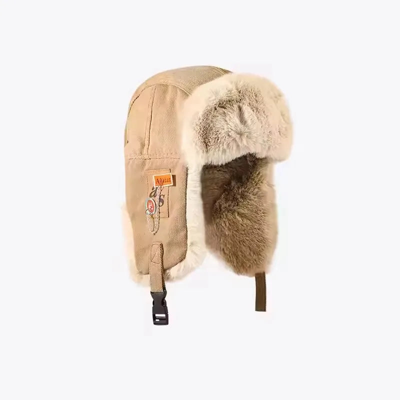 Chapka Ushanka Russe Mixte – Hiver – Chaude & Stylée – Homme / Femme - BLACKBEARD OUTDOOR INDUSTRIES