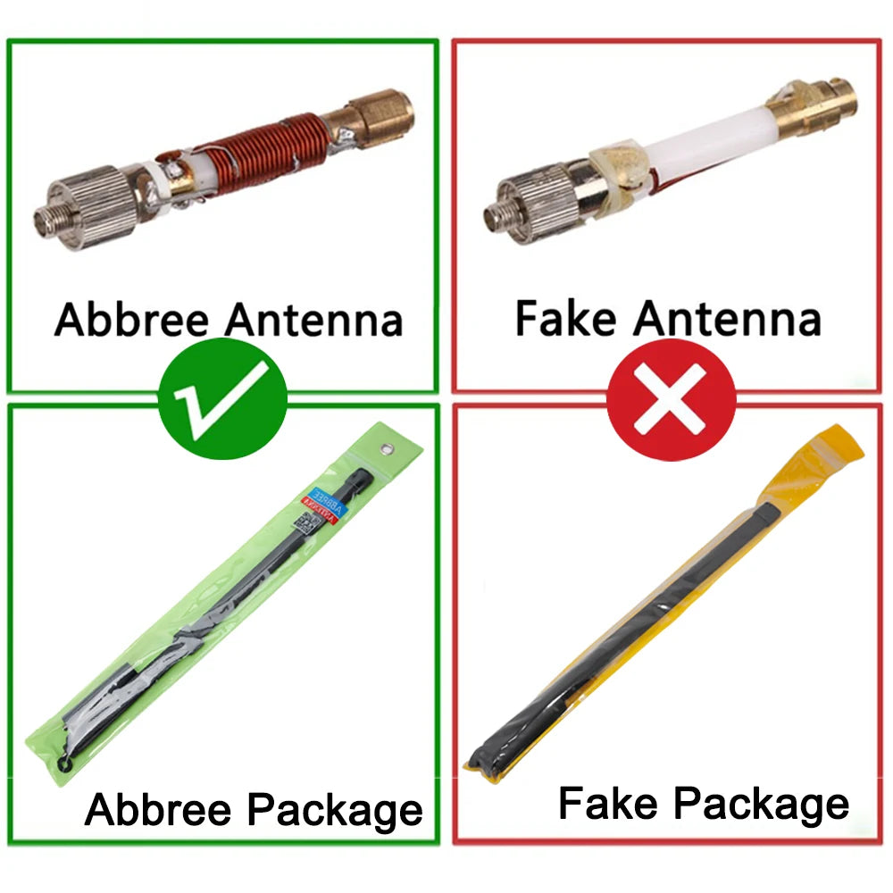 Antenne Tactique Pliable ABBREE CS – Dual Band VHF/UHF 144/430 MHz – SMA-Femelle - BLACKBEARD OUTDOOR INDUSTRIES