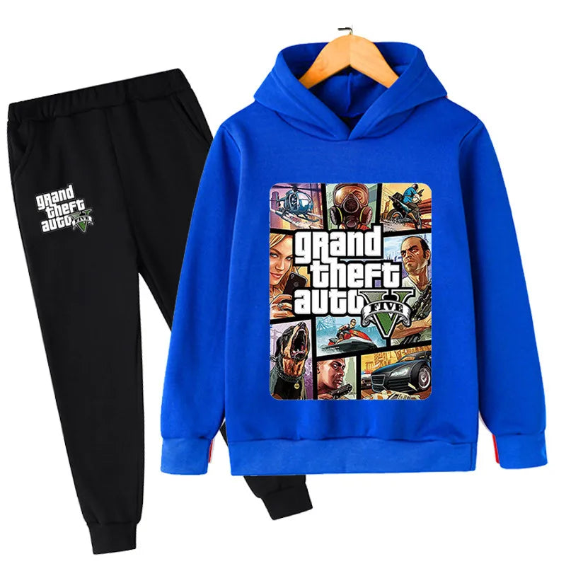 ensemble de jogging pour enfant imprimé GTA 5 Ma boutique