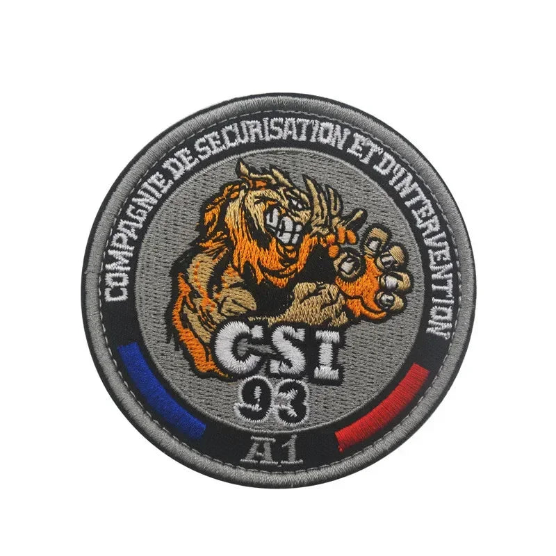 Patch Drapeau France IR Réfléchissant – Badge Tactique Brodé pour Casquette, Sac, Brassard - BLACKBEARD OUTDOOR INDUSTRIES