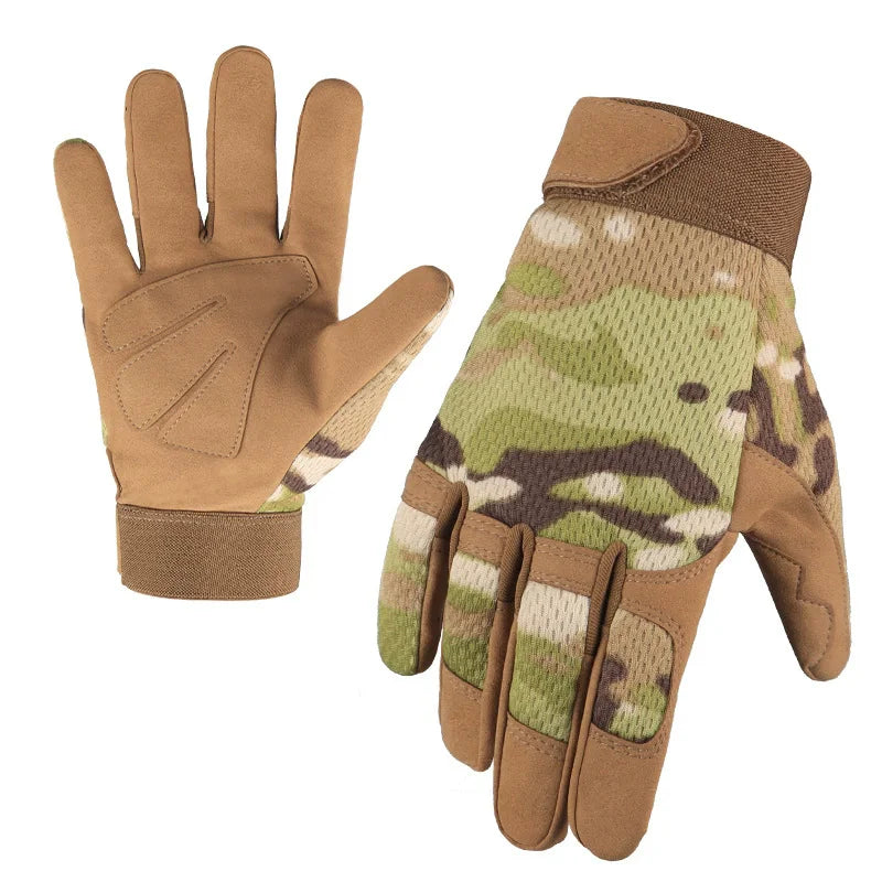 Gants Tactiques à Doigts Complets – Compatibles avec Écran Tactile pour Hommes et Femmes | Combat, Tir, Chasse, Sports de Plein Air, Travail - BLACKBEARD OUTDOOR INDUSTRIES
