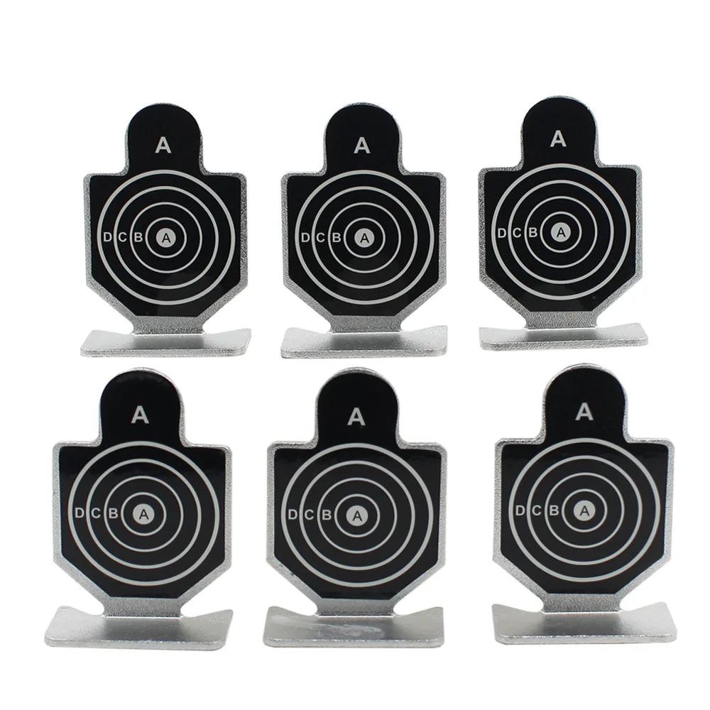 Lot de 6 Cibles Métalliques VULPO – Cibles Tactiques pour Tir, Airsoft & Entraînement de Précision Ma boutique