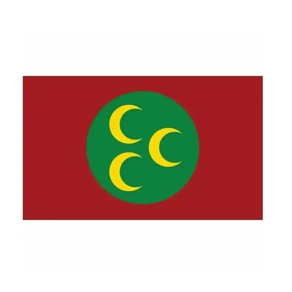 Drapeau de l'Empire Ottoman (1517-1793) - Bannière Extérieure en Polyester 90x150 cm BLACKBEARD OUTDOOR INDUSTRIES