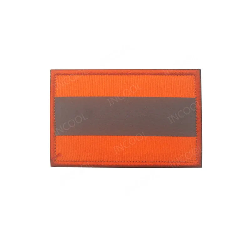 Patch Brodé Russie Soviétique – Bande Noire et Jaune Réfléchissante Infrarouge - BLACKBEARD OUTDOOR INDUSTRIES