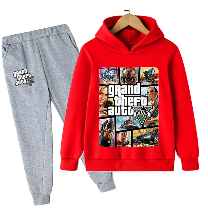 ensemble de jogging pour enfant imprimé GTA 5 Ma boutique
