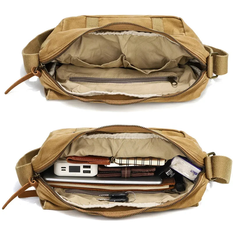 Sac Bandoulière Vintage en Toile - BLACKBEARD OUTDOOR INDUSTRIES