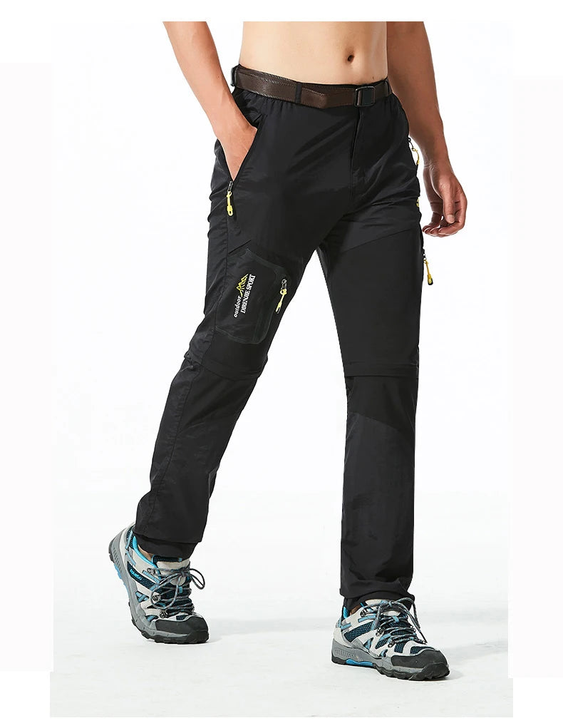 Pantalon de Randonnée Homme Été – Convertible, Séchage Rapide, Multi-Poches, Extensible - BLACKBEARD OUTDOOR INDUSTRIES