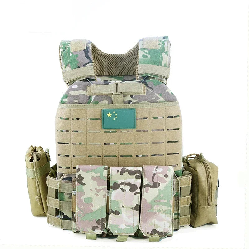 Porte-Plaques MOLLE à Dégagement Rapide – Nylon Tactique Haute Résistance Ma boutique