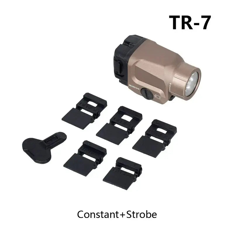 Lampe Tactique TR1 – 1000 Lumens | Stroboscope | Montage Rail 20mm | Pour GLOCK 17, Airsoft, Chasse, Tir, Sécurité Ma boutique