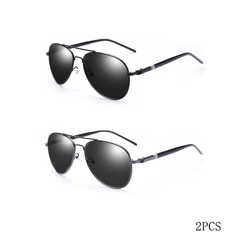 Lunettes de Soleil Polarisées VABBON – UV400 – Unisexe – Style Aviateur – Verres Miroirs Anti-Éblouissement - BLACKBEARD OUTDOOR INDUSTRIES