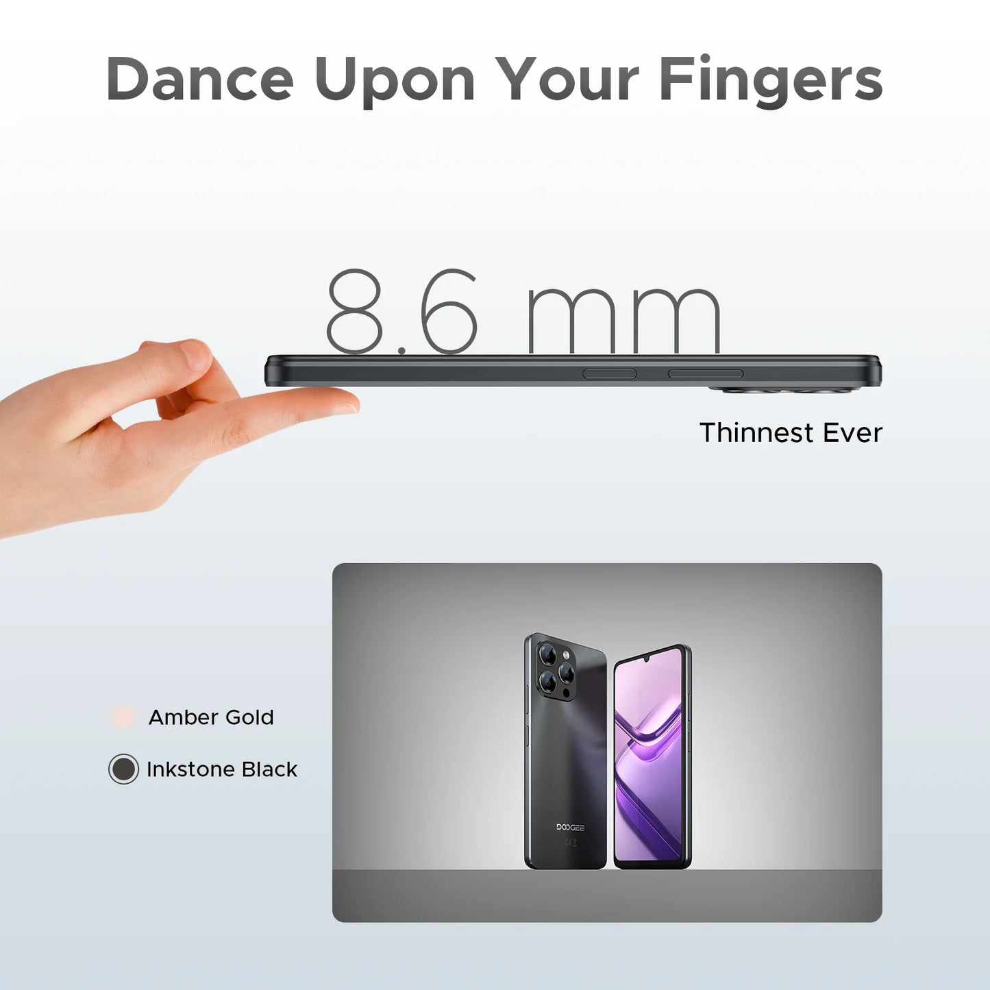 Doogee Note58 Pro – Smartphone Android 15 Global Version | 8 Go RAM + 256 Go ROM | Batterie 6250 mAh | Écran 6,75" HD+ | NFC - BLACKBEARD OUTDOOR INDUSTRIES