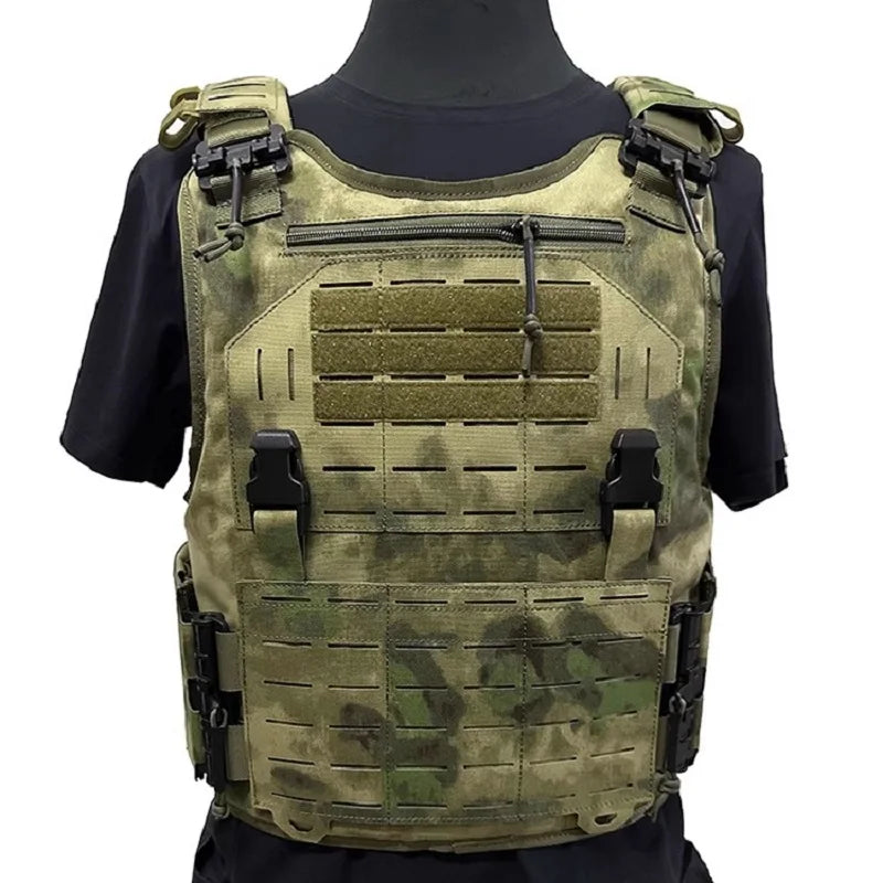 Plate Carrier Léger 900D à Découpe Laser - Système de Libération Rapide - BLACKBEARD OUTDOOR INDUSTRIES