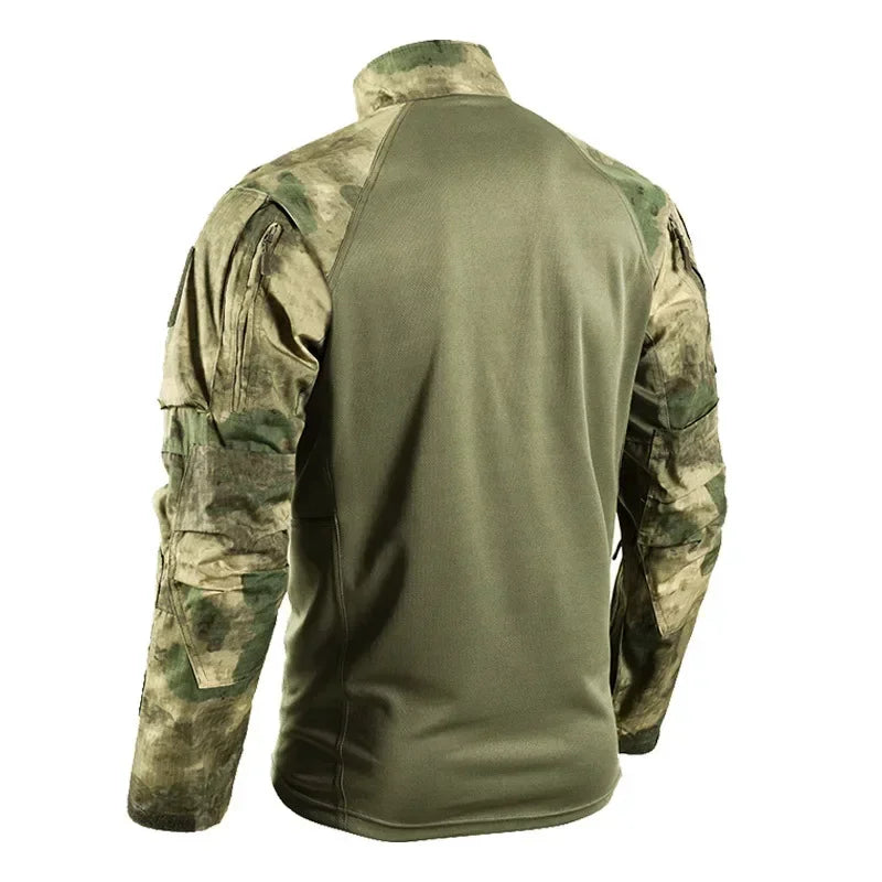 Veste Tactical XMGOLONG Pioneer Frog Suit – Haut d’Entraînement Respirant et Séchage Rapide, Camouflage CP pour Camping et Chasse - BLACKBEARD OUTDOOR INDUSTRIES