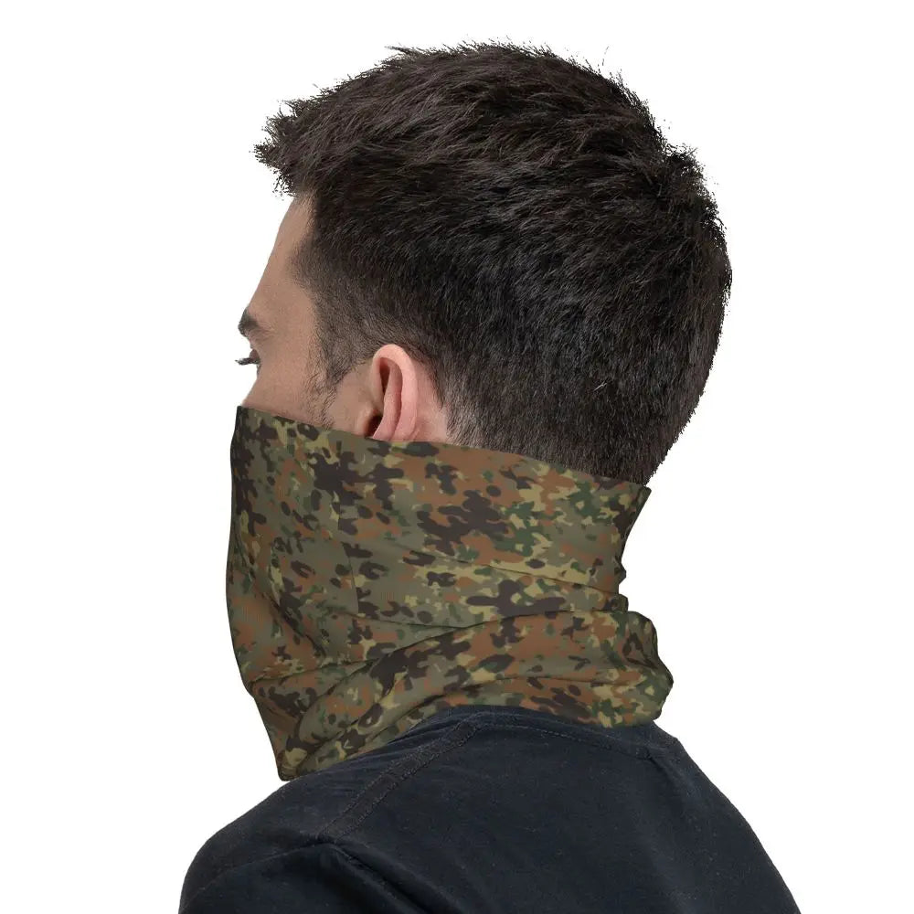 Tiger Stripe Camo – Bandeau Tour de Cou Hiver Multifonction pour Hommes et Femmes | Parfait pour Randonnée, Cyclisme, Sports Outdoor et Usage Quotidien - BLACKBEARD OUTDOOR INDUSTRIES