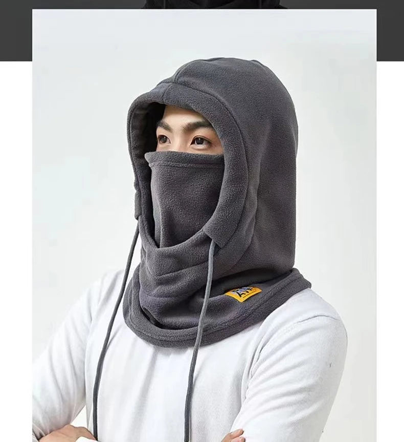 cagoule polaire d’hiver 3-en-1 unisexe Ma boutique