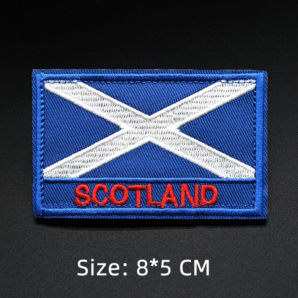 Patches Drapeaux Brodés Tactiques – international - BLACKBEARD OUTDOOR INDUSTRIES