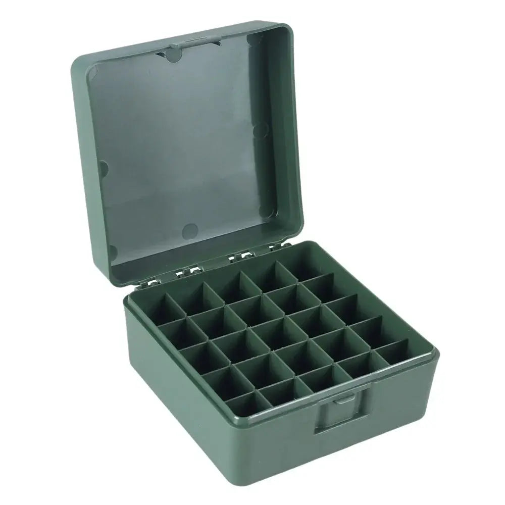 Boîte à Munitions 25 Coups 12/20GA – Coffret de Rangement pour Cartouches de Fusil Ma boutique