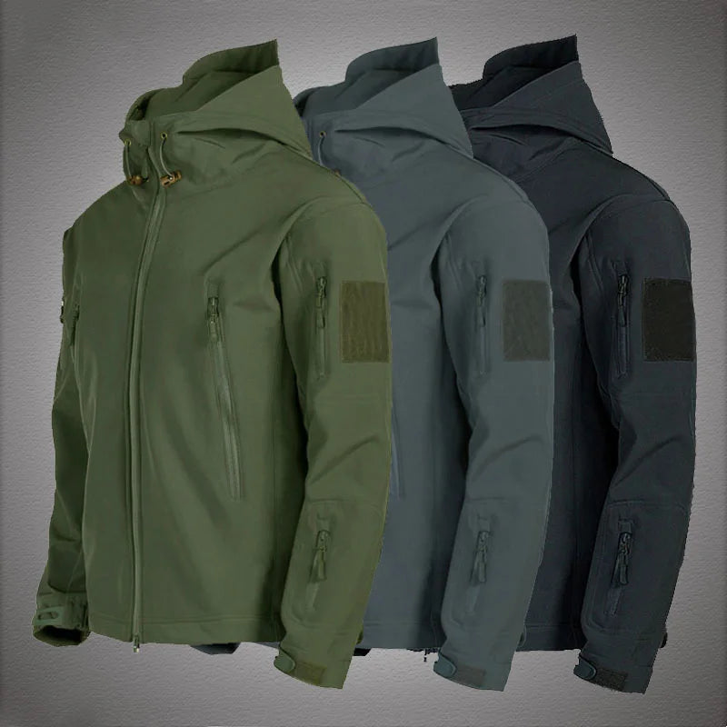 Veste Tactique Militaire Homme – Shark Skin Soft Shell - BLACKBEARD OUTDOOR INDUSTRIES