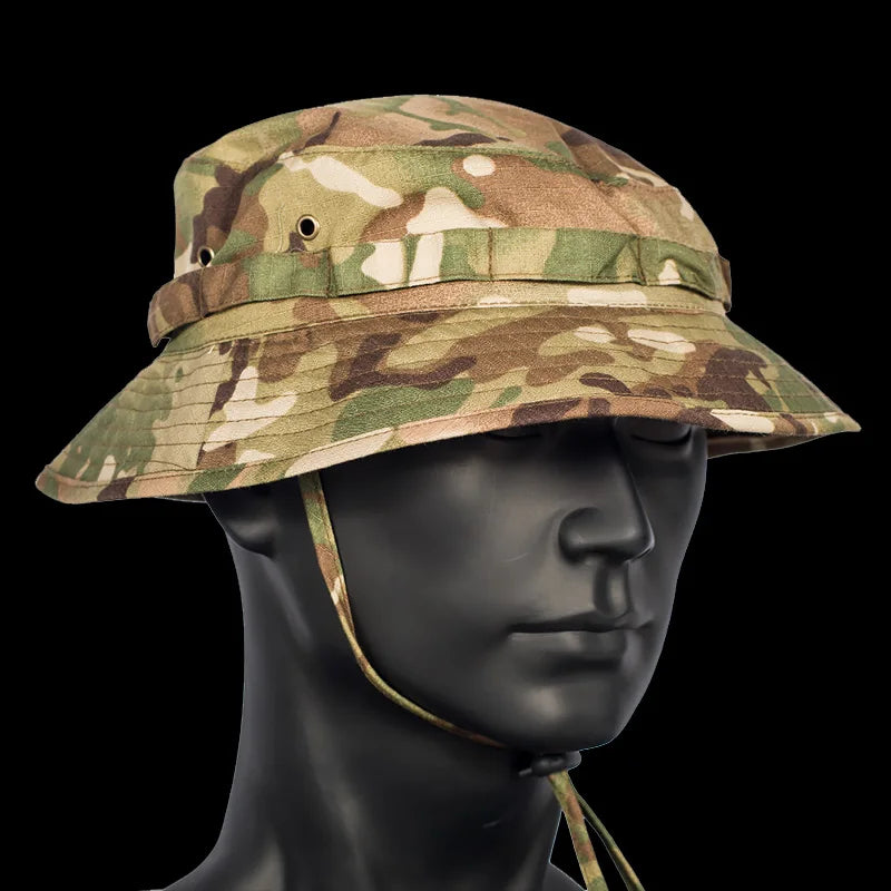 Chapeau Tactique Boonie Camouflage pour Homme – Idéal Chasse, Pêche, Randonnée & Airsoft - BLACKBEARD OUTDOOR INDUSTRIES