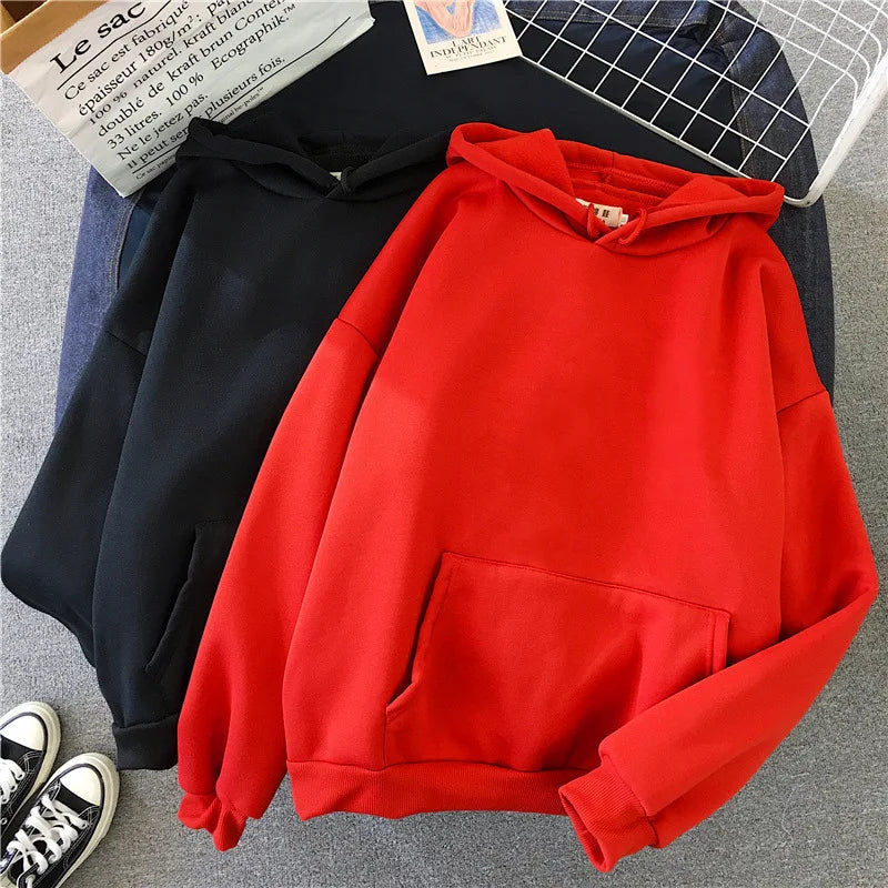 Sweat à Capuche Femme Automne/Hiver – Style Décontracté | Chaud & Confortable | Poches & Cordon | Coupe Ample - BLACKBEARD OUTDOOR INDUSTRIES