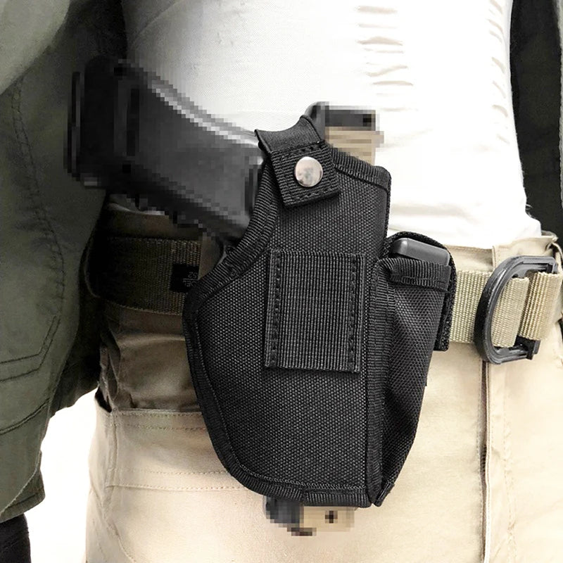 Holster Tactique Molle Ambidextre – Avec Poche Porte-Chargeur - BLACKBEARD OUTDOOR INDUSTRIES