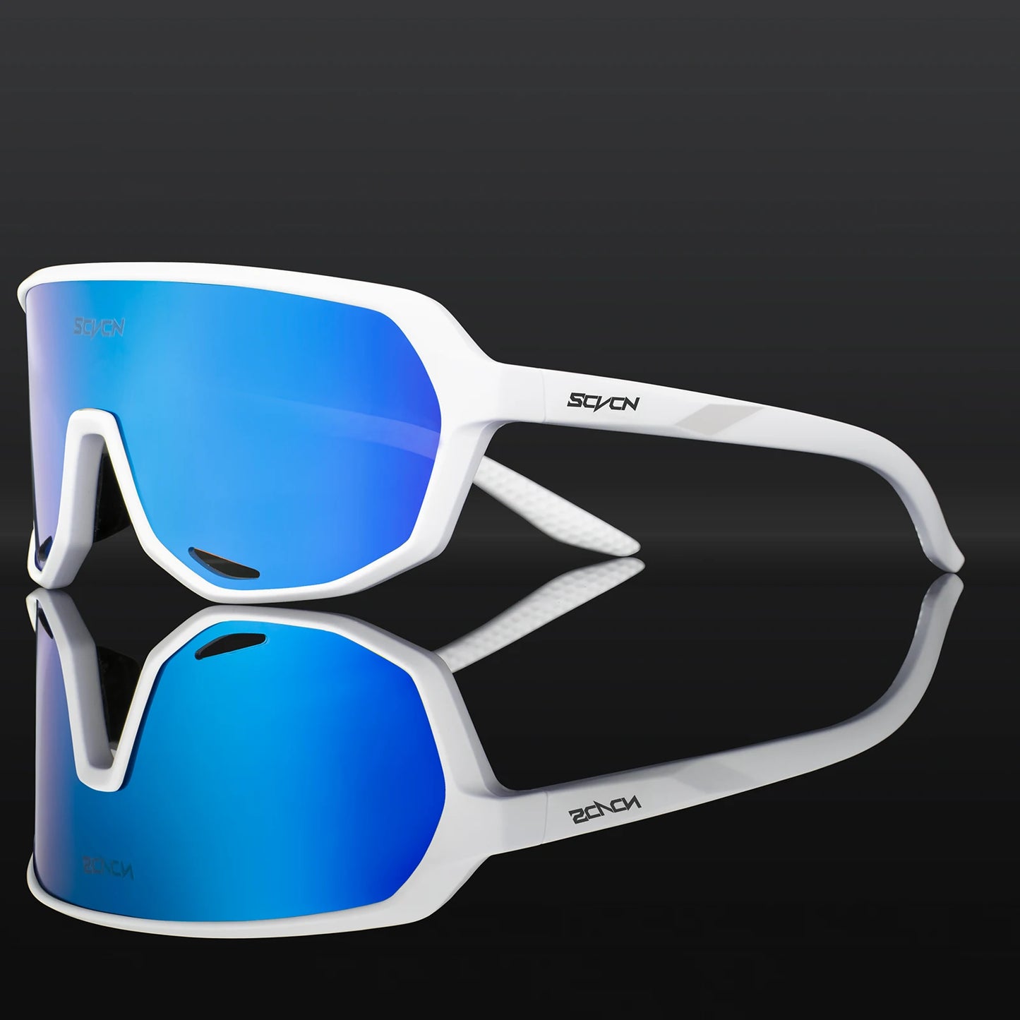 Lunettes de Vélo SCVCN UV400 - Lunettes de Sport pour Homme et Femme, Protection UV - BLACKBEARD OUTDOOR INDUSTRIES