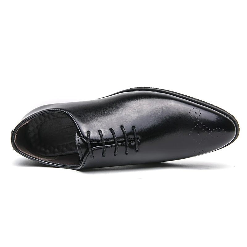 Chaussures de Banquet Classiques pour Homme - Chaussures en Cuir à Lacets - Élégantes et Confortables BLACKBEARD OUTDOOR INDUSTRIES