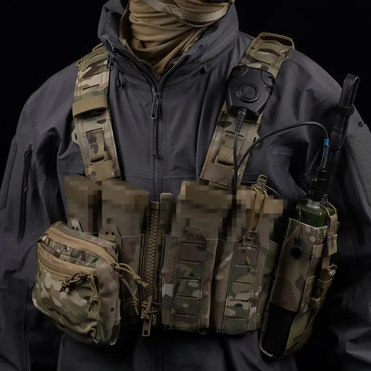 Chest Rig Tactique SF Léger – Libération Rapide avec Système MOLLE Ma boutique