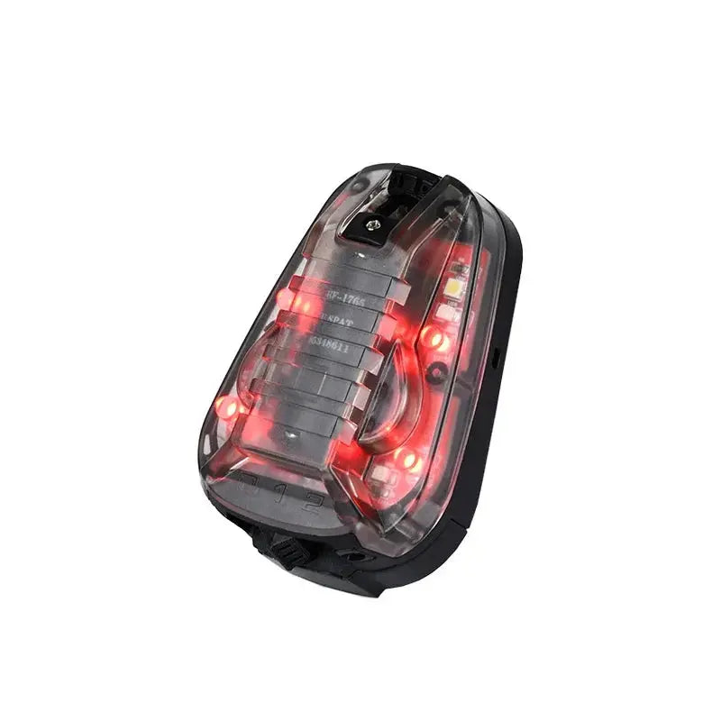 Lampe de Casque Sport – Lumière Stroboscopique Bleu, Vert, Rouge et IR Étanche pour Survie et Signalisation Outdoor Ma boutique