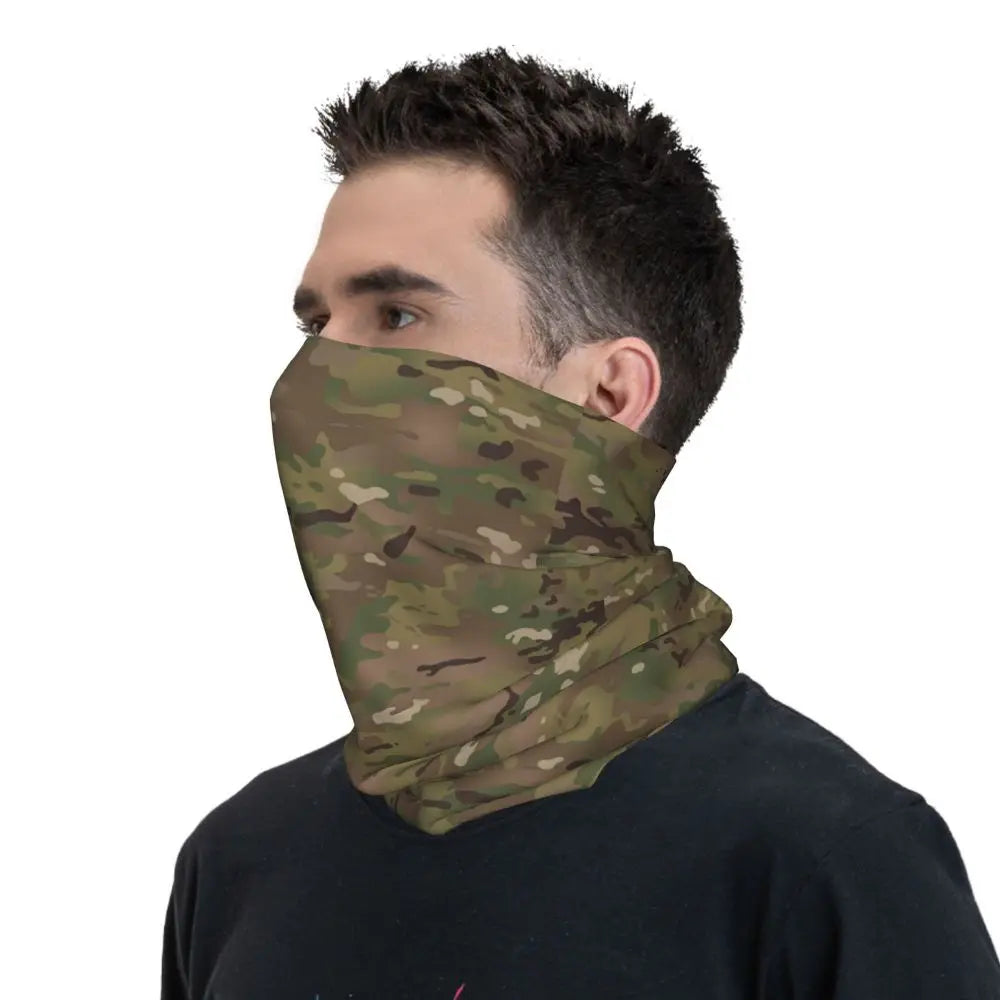 Tiger Stripe Camo – Bandeau Tour de Cou Hiver Multifonction pour Hommes et Femmes | Parfait pour Randonnée, Cyclisme, Sports Outdoor et Usage Quotidien - BLACKBEARD OUTDOOR INDUSTRIES