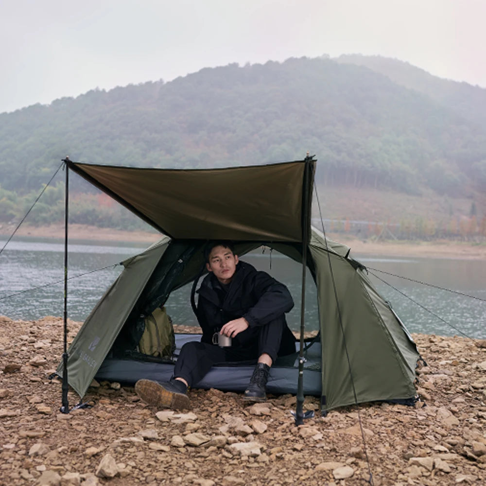 MOBI GARDEN Tente de Trekking pour Camping et Randonnée - 3/4 Personnes - BLACKBEARD OUTDOOR INDUSTRIES