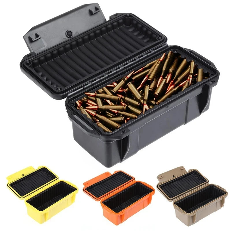 Boîte de Rangement Munitions ABS – Étanche, Antichoc, Ultra-Légère – Accessoire Sécurité pour Chasse et Tir Ma boutique