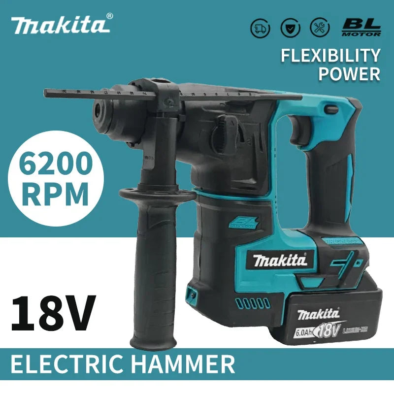 Perceuse à Percussion Makita HR140D - Marteau Électrique Brushless 18V BLACKBEARD OUTDOOR INDUSTRIES