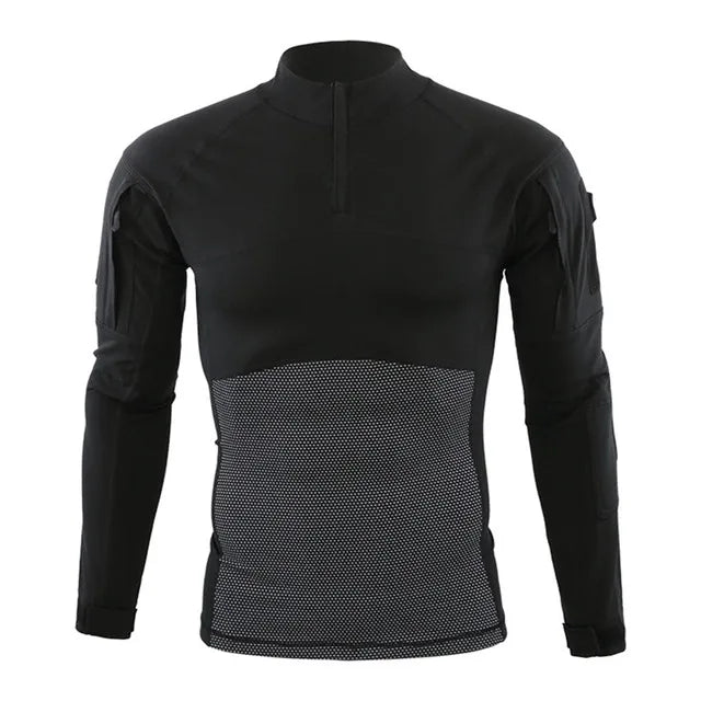 T-shirt Tactique Camouflage Longues Manches – ESDY A1 - BLACKBEARD OUTDOOR INDUSTRIES