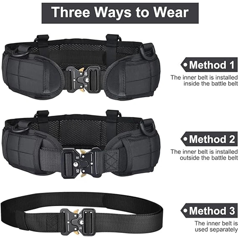 Pack Ceinturon de Combat MOLLE - Tout-en-Un Ma boutique
