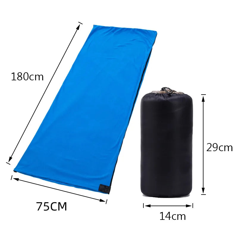 Sac de Couchage Ultra-léger en Polaire – Doublure Chaude pour Camping Outdoor - BLACKBEARD OUTDOOR INDUSTRIES