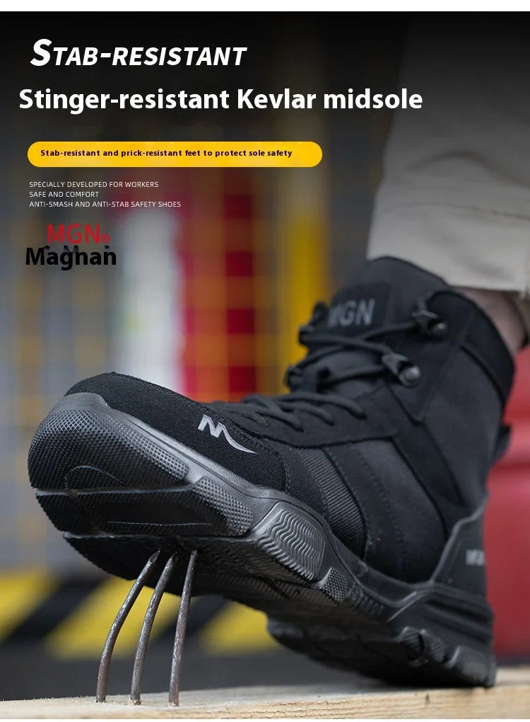 Chaussures de Sécurité Hommes & Femmes – Embout Acier – Antidérapantes & Légères – Certifiées CE - BLACKBEARD OUTDOOR INDUSTRIES