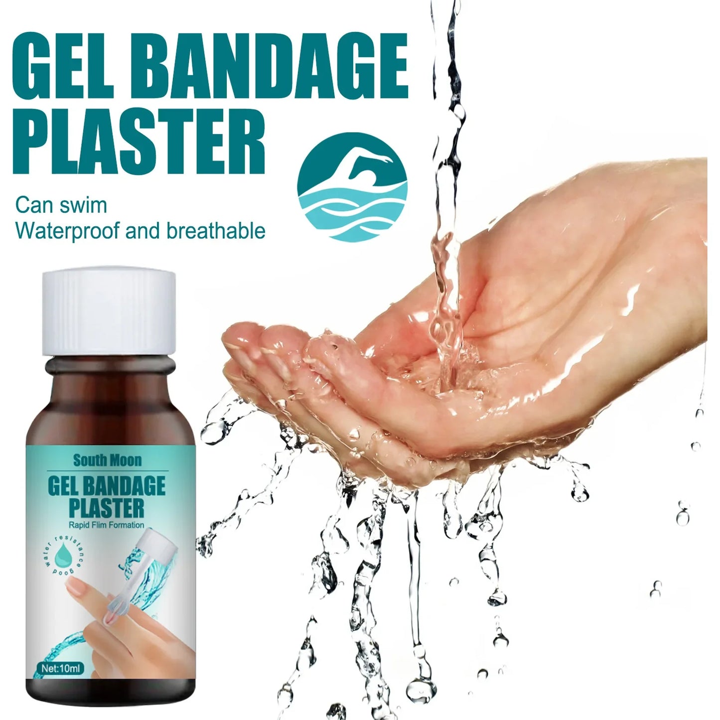 Pansement Liquide Cicatrisant - Waterproof, Respirant & Hémostatique (10 ml) - BLACKBEARD OUTDOOR INDUSTRIES