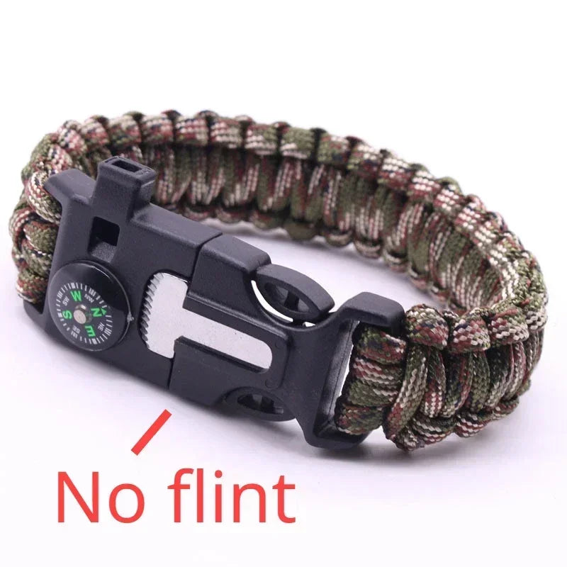 Bracelet de Survie Multi-fonction en Paracorde 4 mm – Équipement Militaire d'Urgence - BLACKBEARD OUTDOOR INDUSTRIES