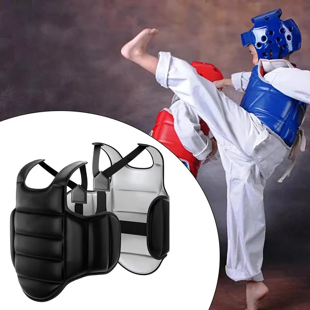 Gilet de Protection Arts martiaux – Gilet de Torse pour Kicking, MMA, Boxe, Arts Martiaux – Équipement de Protection pour Taekwondo... BLACKBEARD OUTDOOR INDUSTRIES