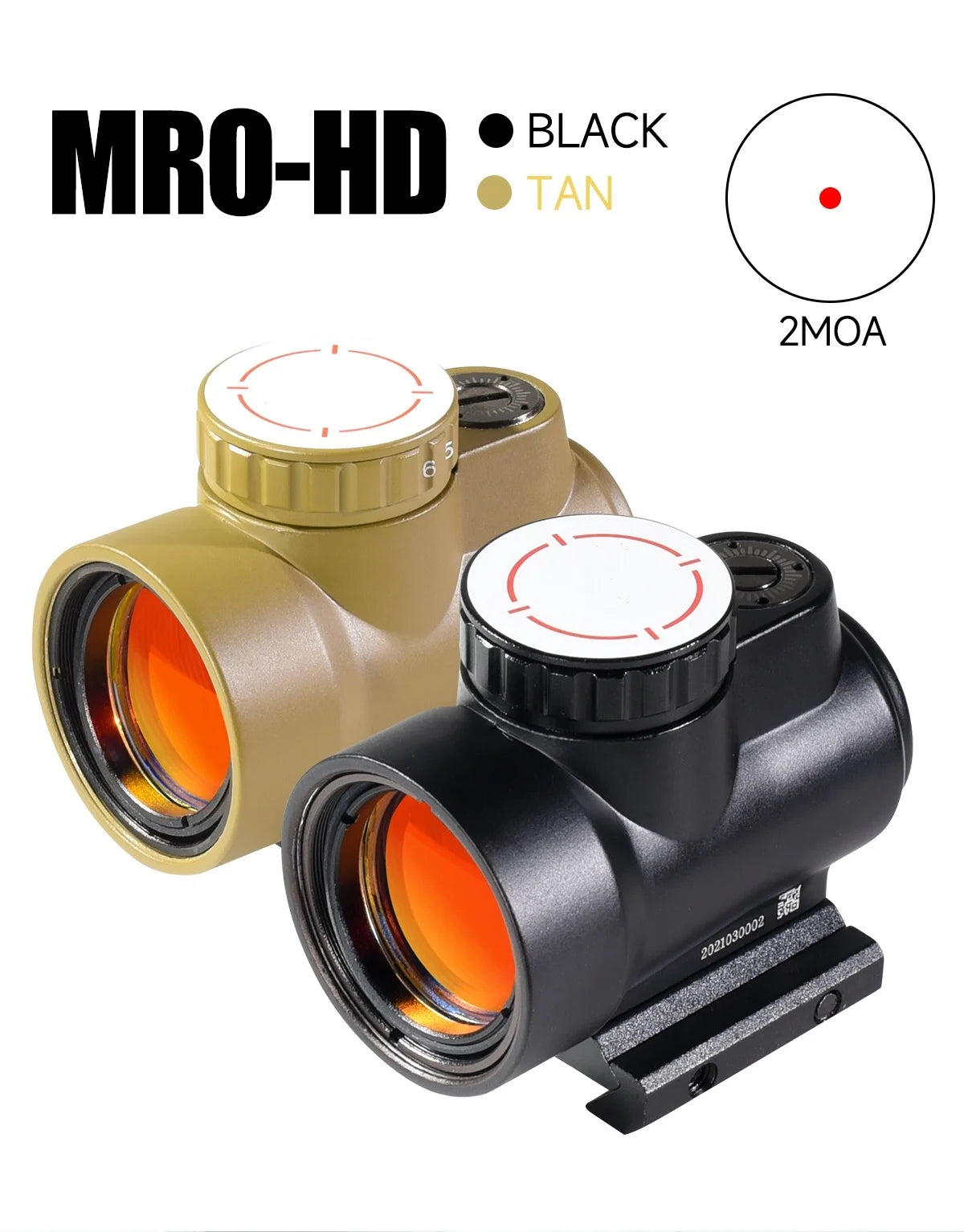 Viseur Point Rouge Tactique – Reflex Red Dot Sight 1x – Collimateur Optique pour Rail 20mm Ma boutique