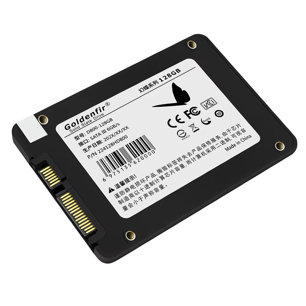 Goldenfir SSD 128GB SATAIII SSD 512GB 480GB 256GB HD 1TB 500GB Hard Disk 2.5 Ma boutique