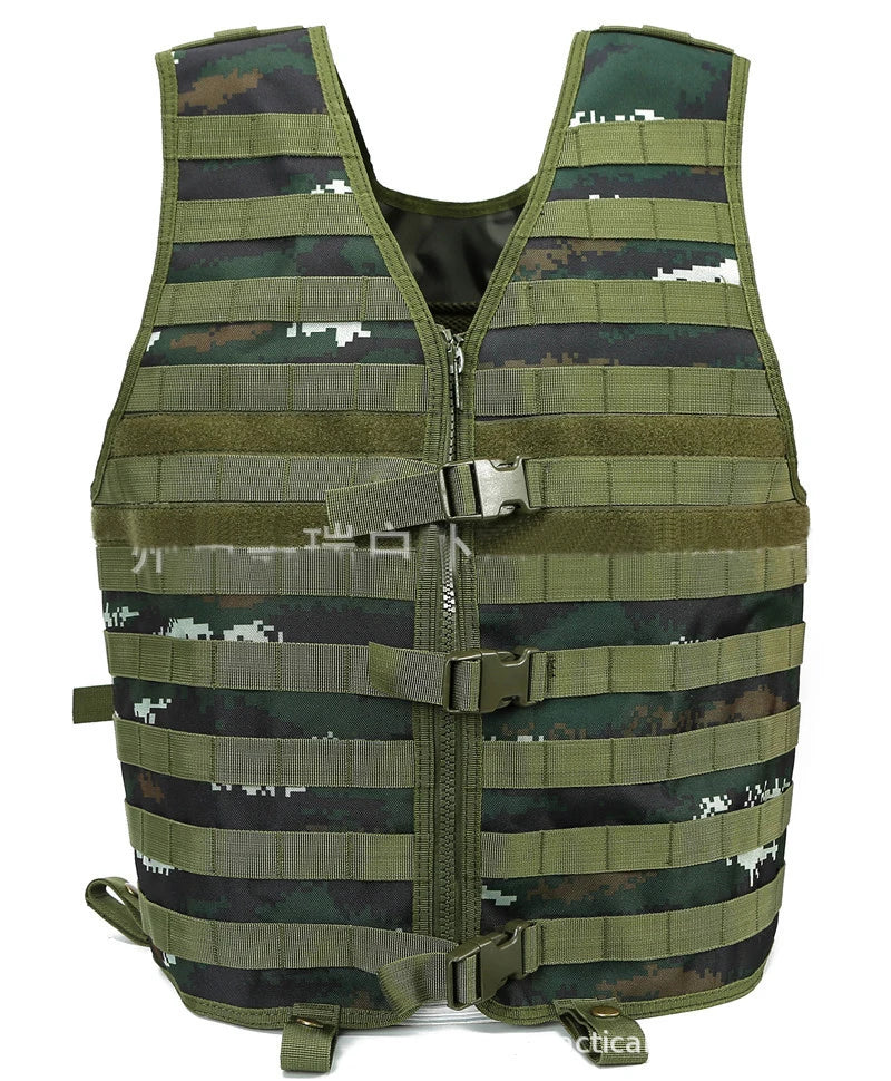 Gilet Tactique Molle pour Homme – Équipement de Chasse et de Sport avec Système d'Hydratation, Sécuritaire et Pratique pour Chasse et Pêche BLACKBEARD OUTDOOR INDUSTRIES