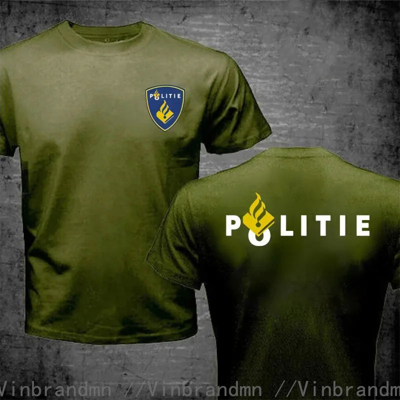 T-shirt “Politie Arrestatieteam” – Unité spéciale des Pays-Bas - BLACKBEARD OUTDOOR INDUSTRIES
