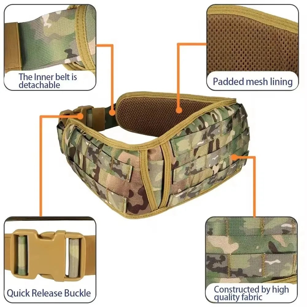 Yakeda L1810-1 Ceinture de combat Molle Ma boutique