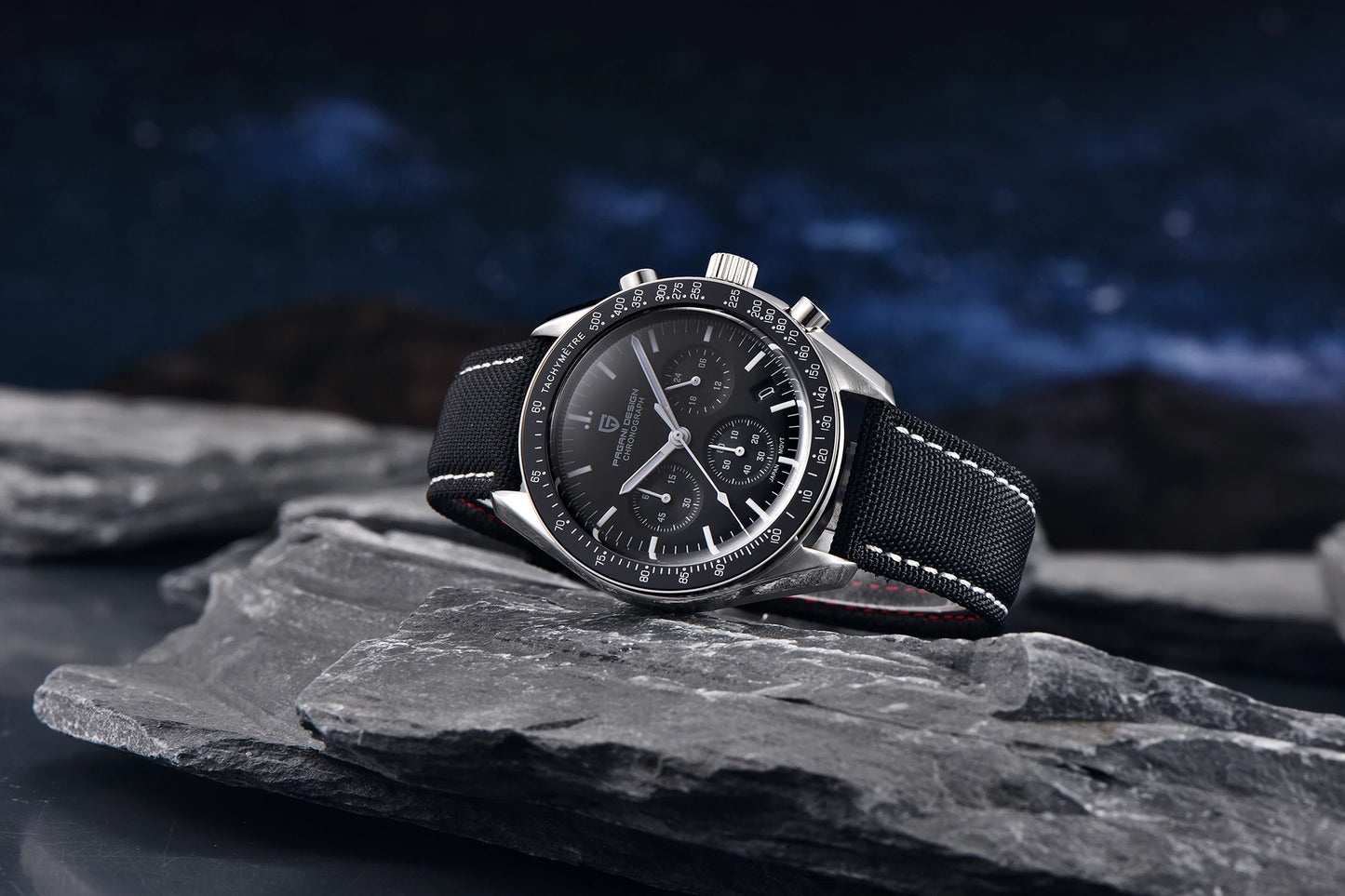 PAGANI DESIGN PD-1701 Moonwatch 2025 – Hommage à la CK2998 – Montre Homme Quartz Chronographe de Luxe - BLACKBEARD OUTDOOR INDUSTRIES
