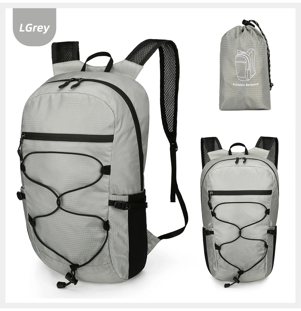 Sac à Dos Pliable Ultraléger – Sac à Dos Outdoor Polyvalent pour Randonnée, Escalade & Voyage - BLACKBEARD OUTDOOR INDUSTRIES
