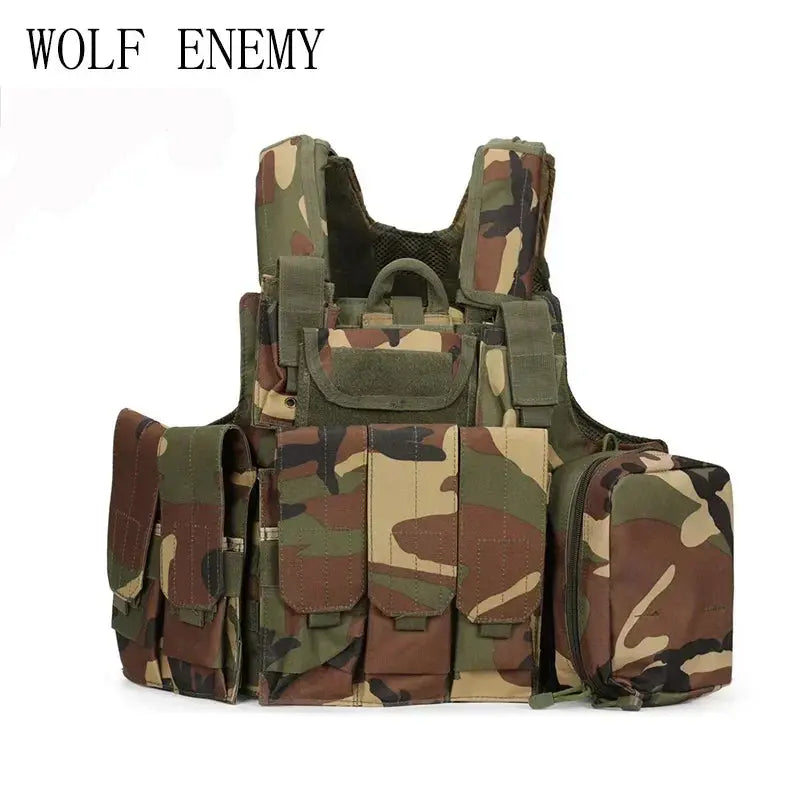 Wolf Enemy CIRAS Plate Carrier – Gilet Porte-Plaques Tactique MOLLE Ma boutique