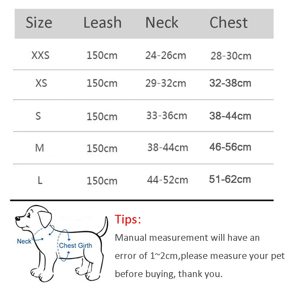 Ensemble Harnais et Laisse pour Petit Chien ou Chat – Harnais Réglable en Maille Respirante avec Liseré Réfléchissant Ma boutique