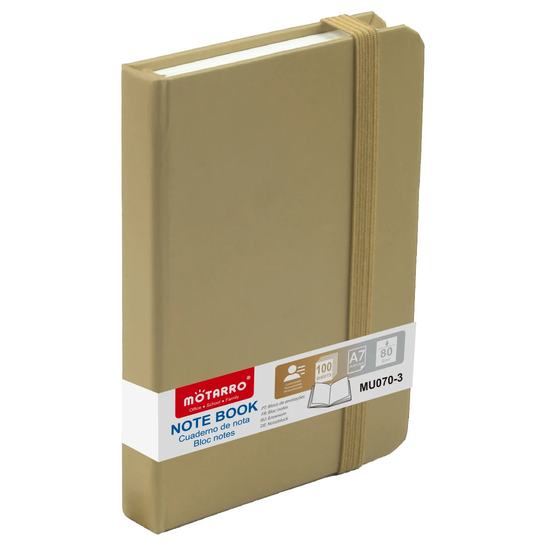 MOTARRO Carnet A7 Mini – Élégance et Praticité au Quotidien BLACKBEARD OUTDOOR INDUSTRIES